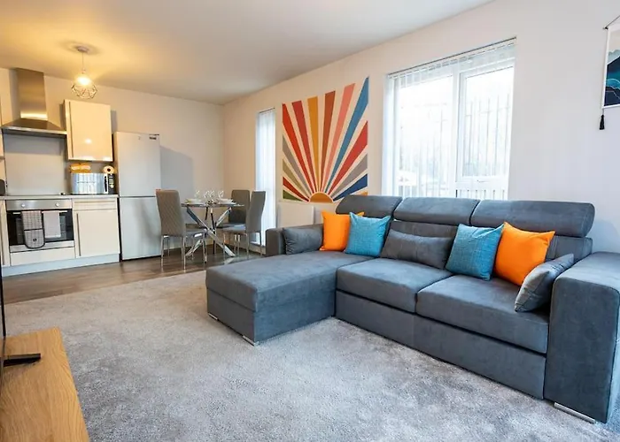 M5 Ordsall - Spacious 2 Bedroom City Apartment