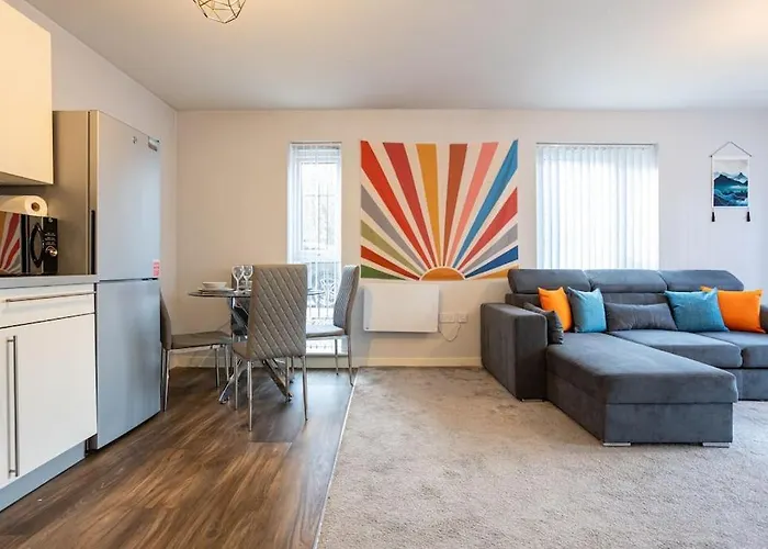 M5 Ordsall - Spacious 2 Bedroom City Apartment